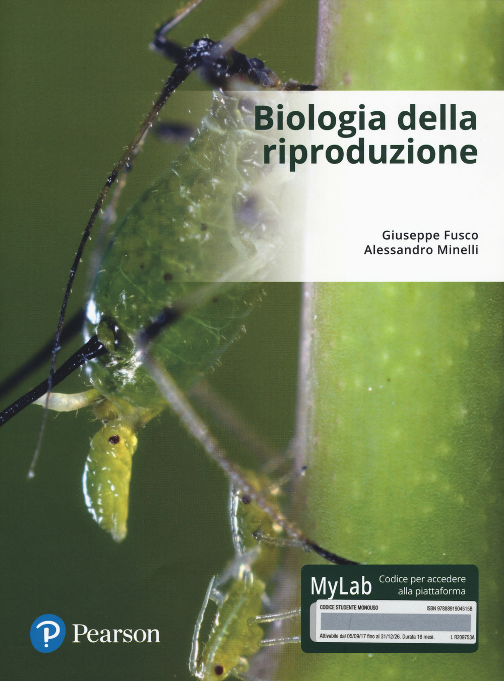 Biologia della riproduzione. Ediz. Mylab. Con Contenuto digitale per download e accesso on line