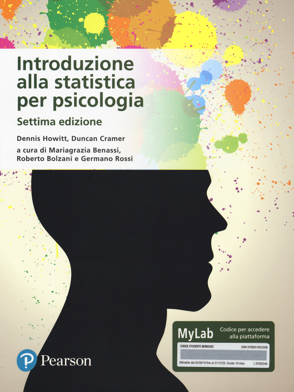 Introduzione alla statistica per psicologia. Ediz. MyLab. Con Contenuto digitale per download e accesso online
