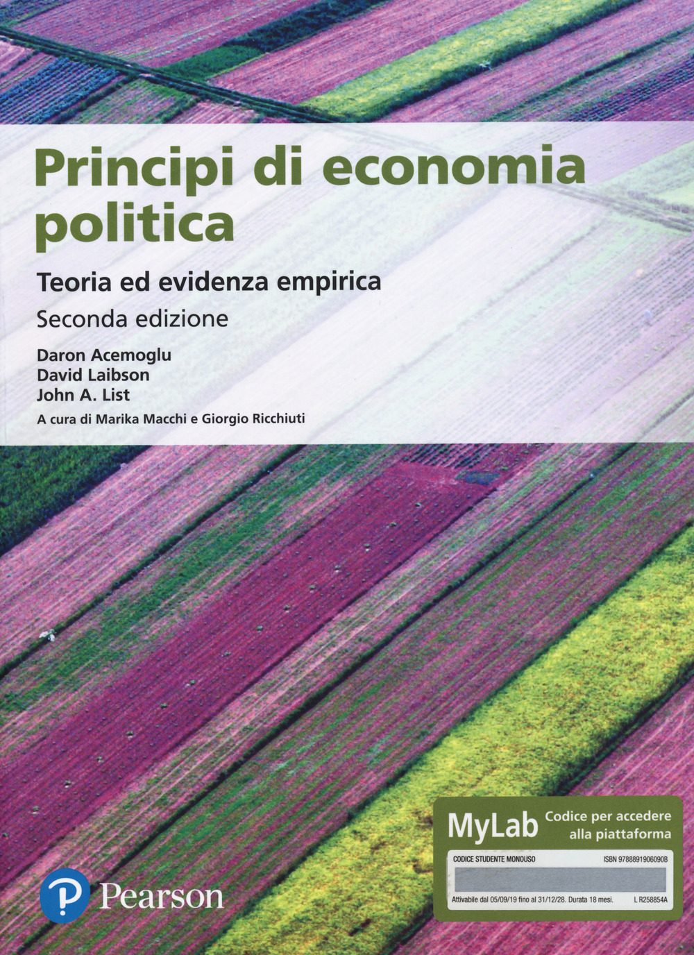 Principi di economia politica. Teoria ed evidenza empirica. Ediz. MyLab. Con Contenuto digitale per accesso online