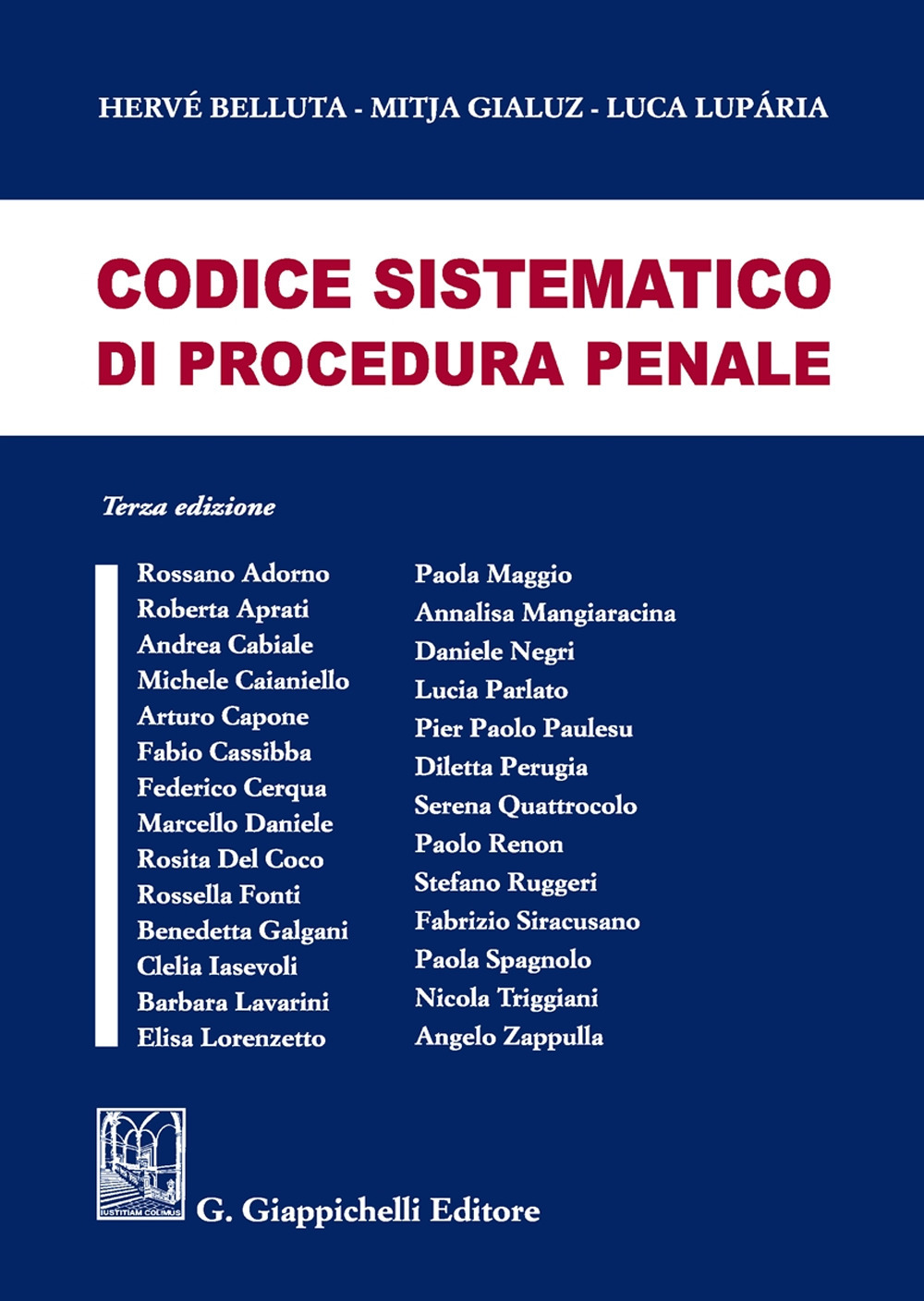 Codice sistematico di procedura penale