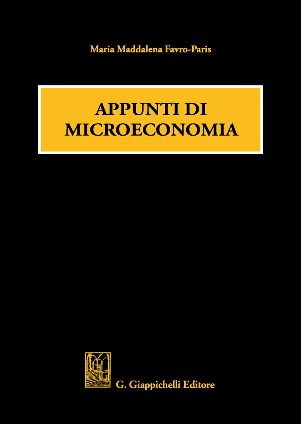 Appunti di microeconomia