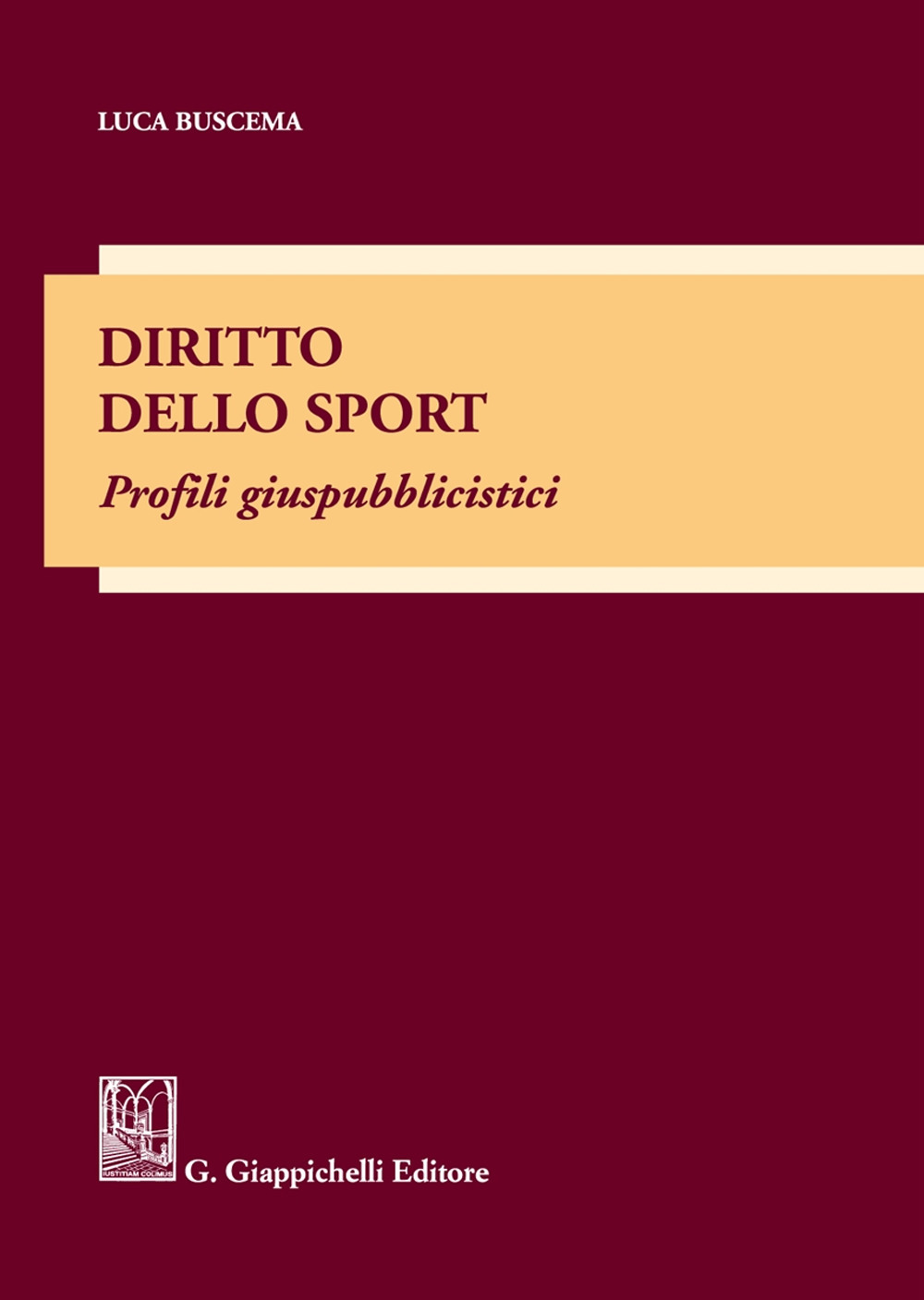 Diritto dello sport. Profili giuspubblicistici