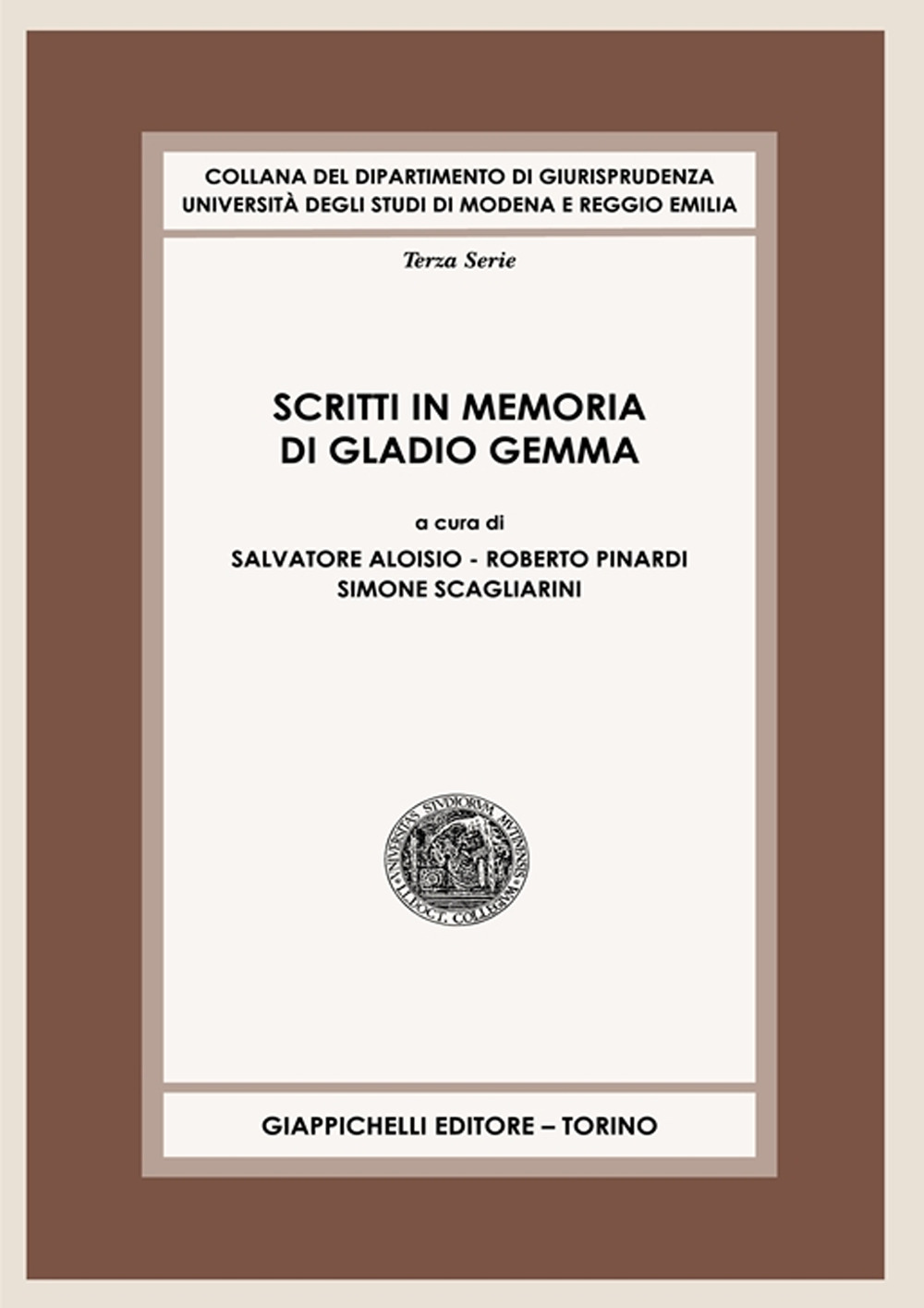 Scritti in memoria di Gladio Gemma