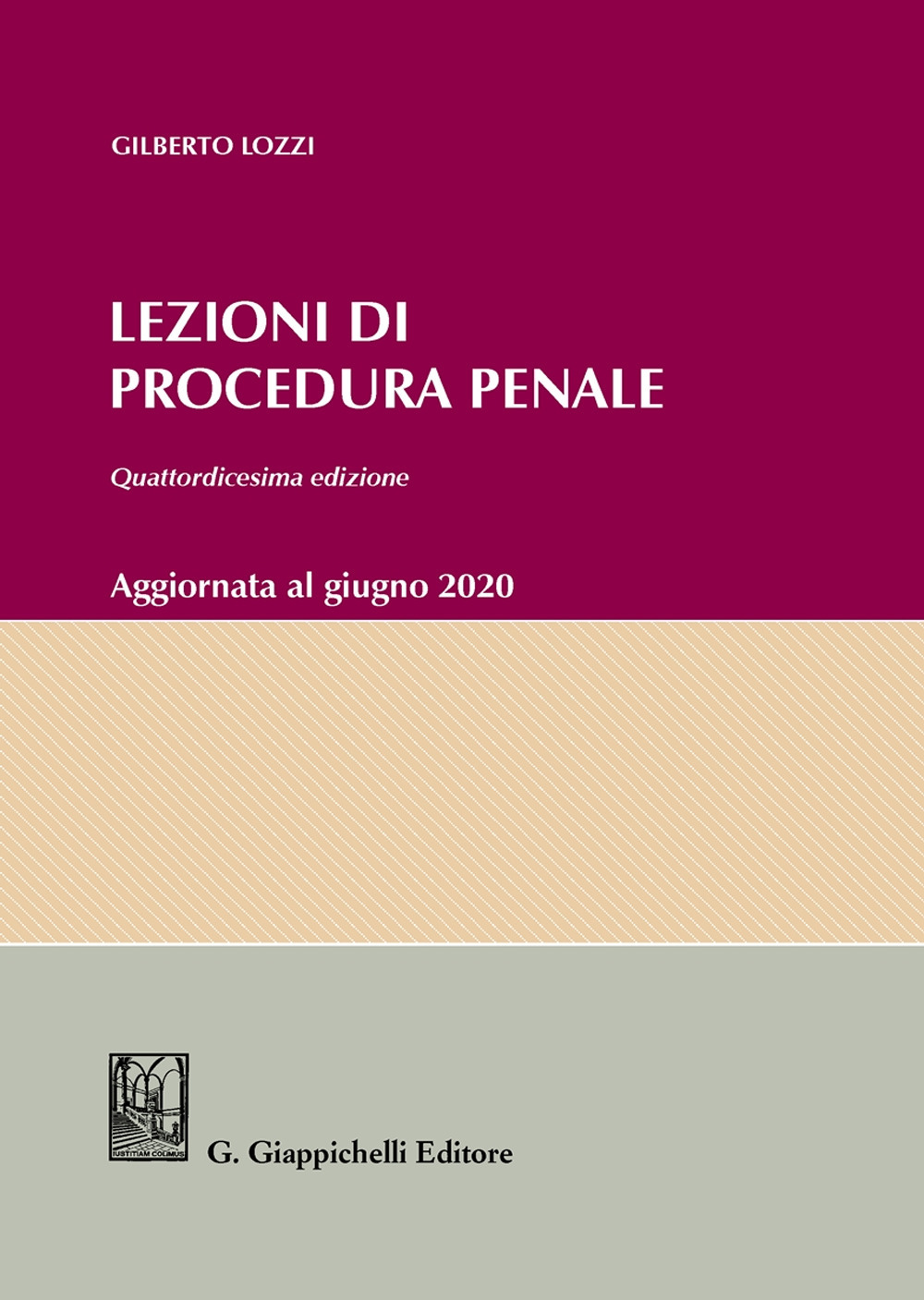 Lezioni di procedura penale