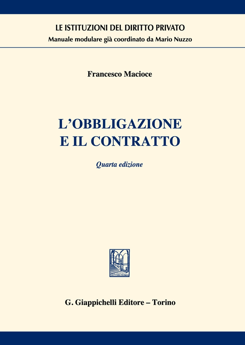 L'obbligazione e il contratto