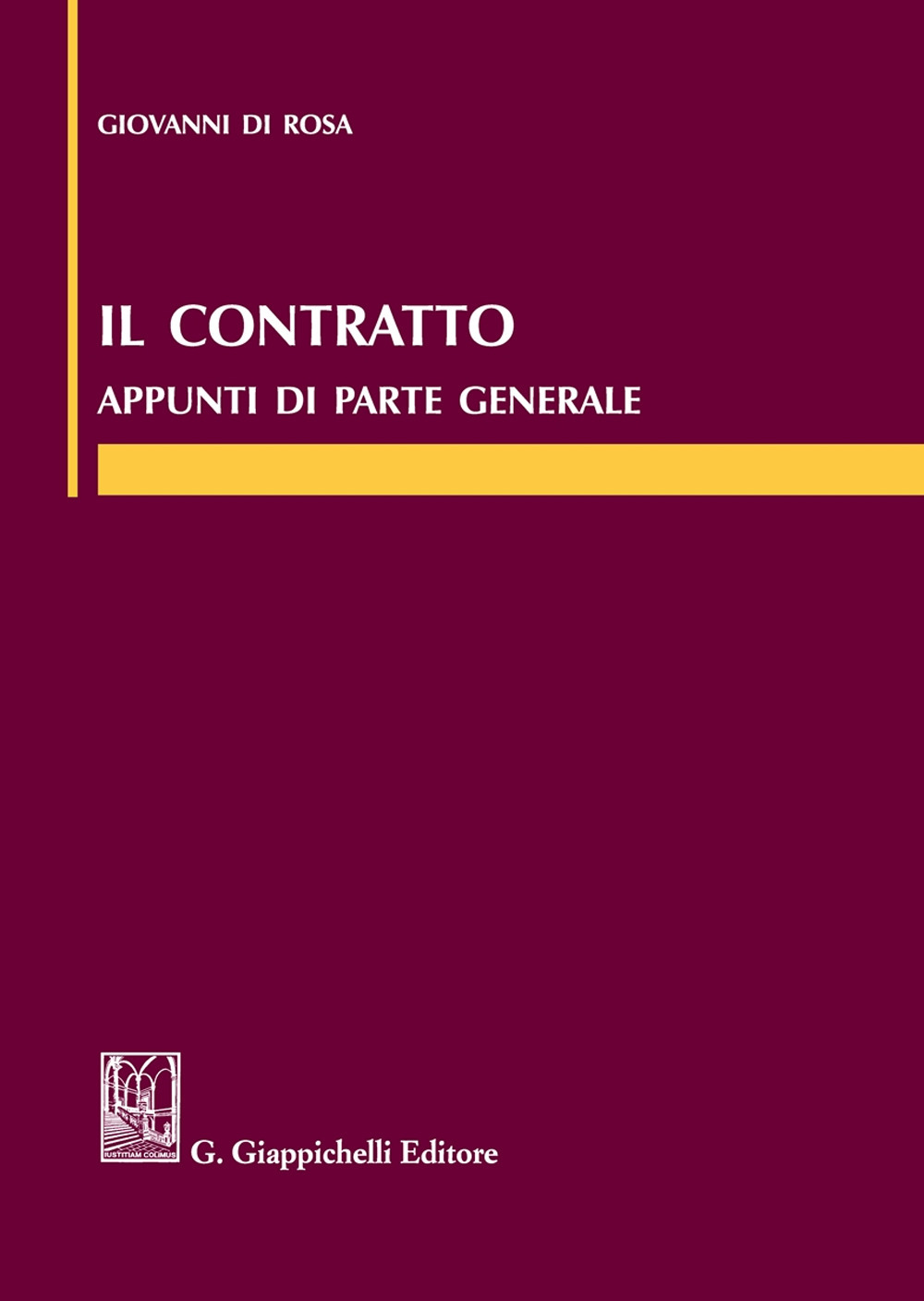 Il contratto. Appunti di parte generale