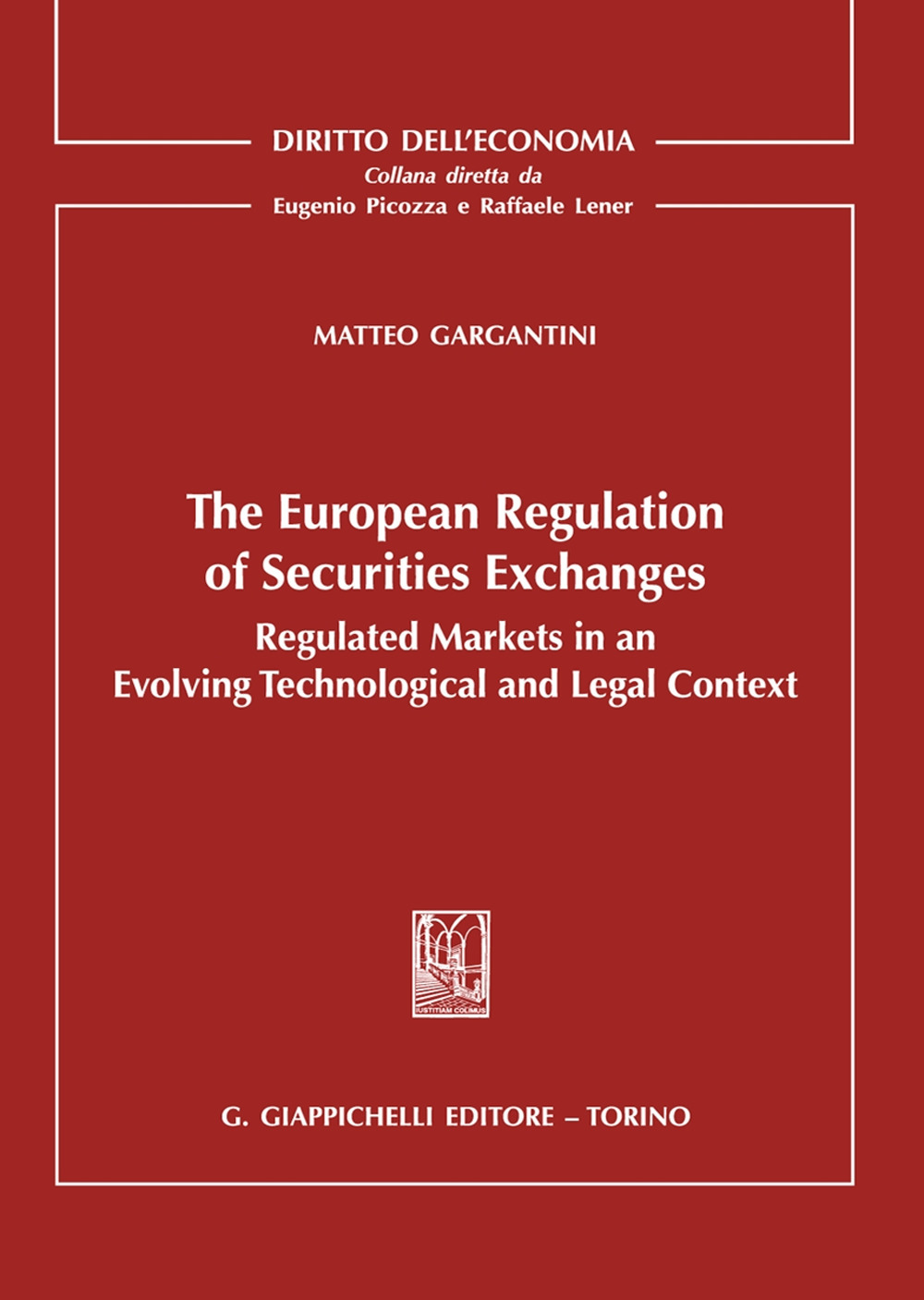 The european regulation of securities exchanges. Regulated markets in an evolving technological and legal context