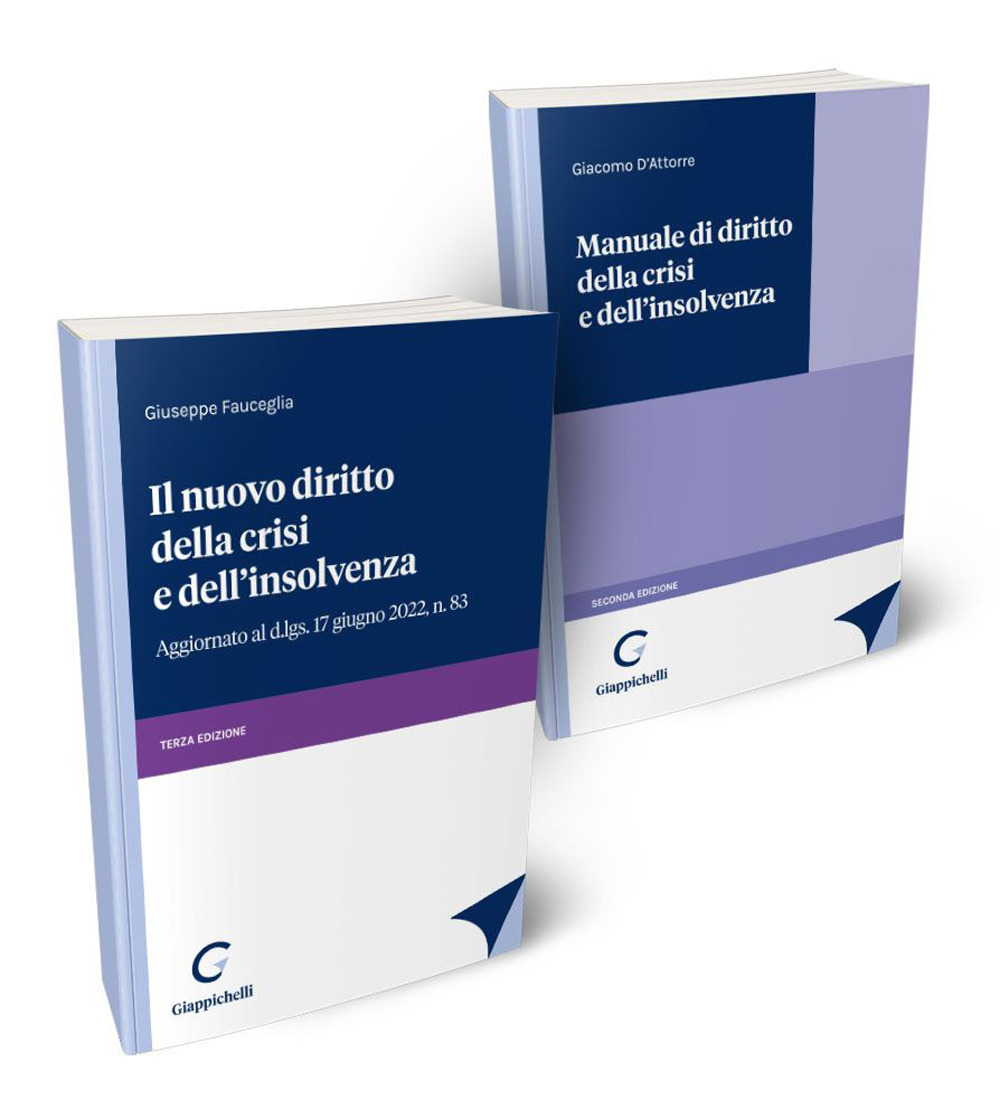 Il nuovo diritto della crisi e dell'insolvenza-Manuale di diritto della crisi e dell'insolvenza. Kit