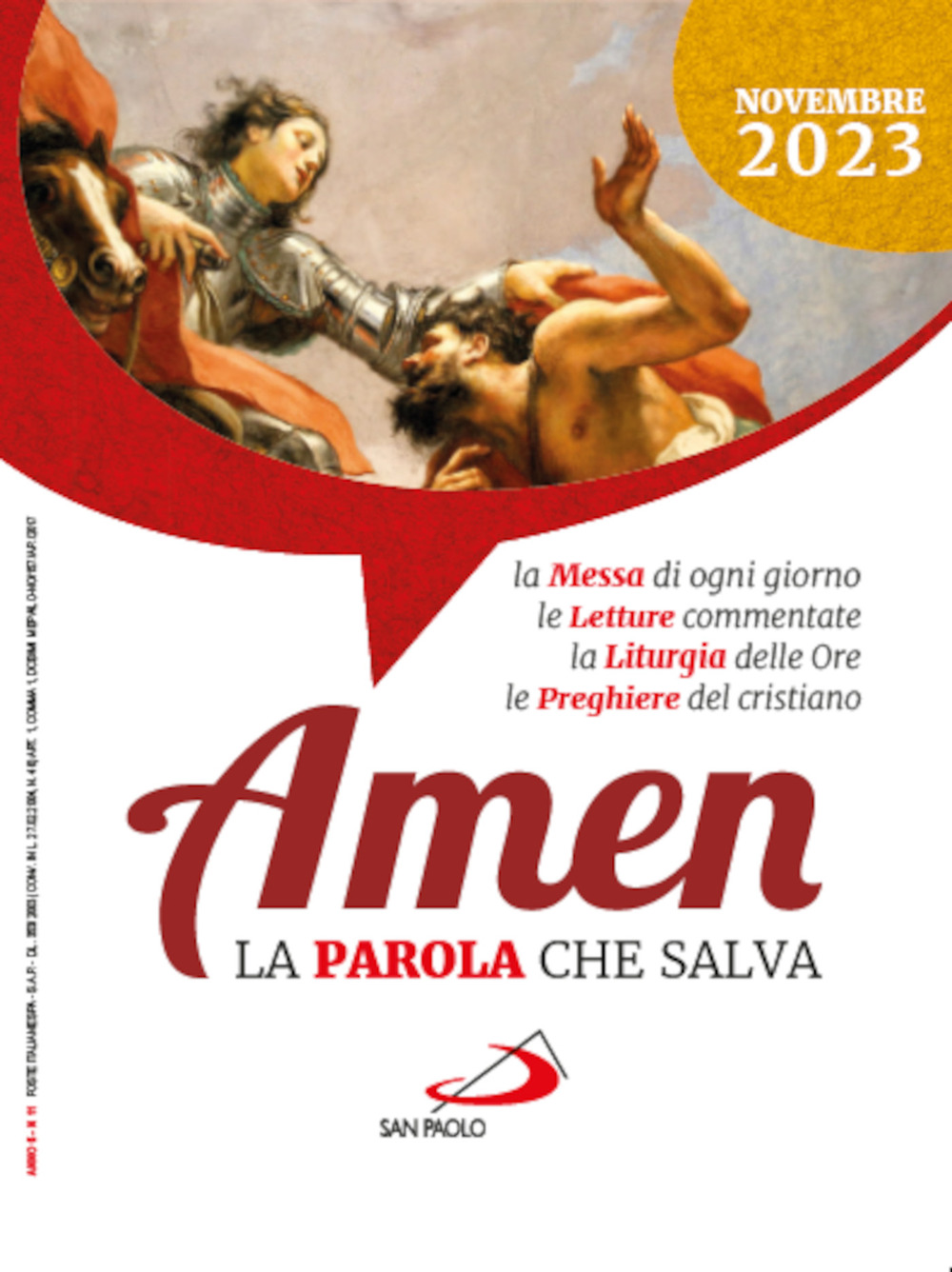 Amen. La parola che salva (2023). Vol. 11: Novembre