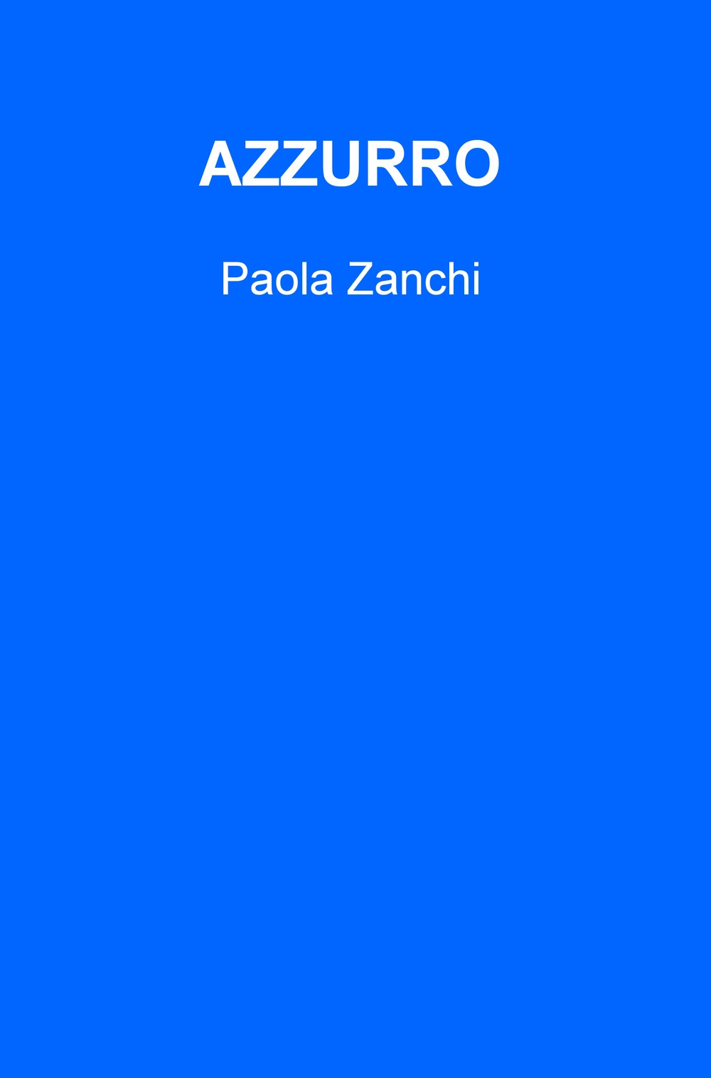 Azzurro