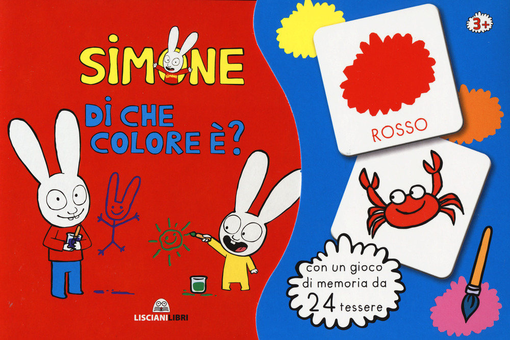 Simone. Di che colore è? Ediz. a colori. Con gioco di memoria da 24 tessere