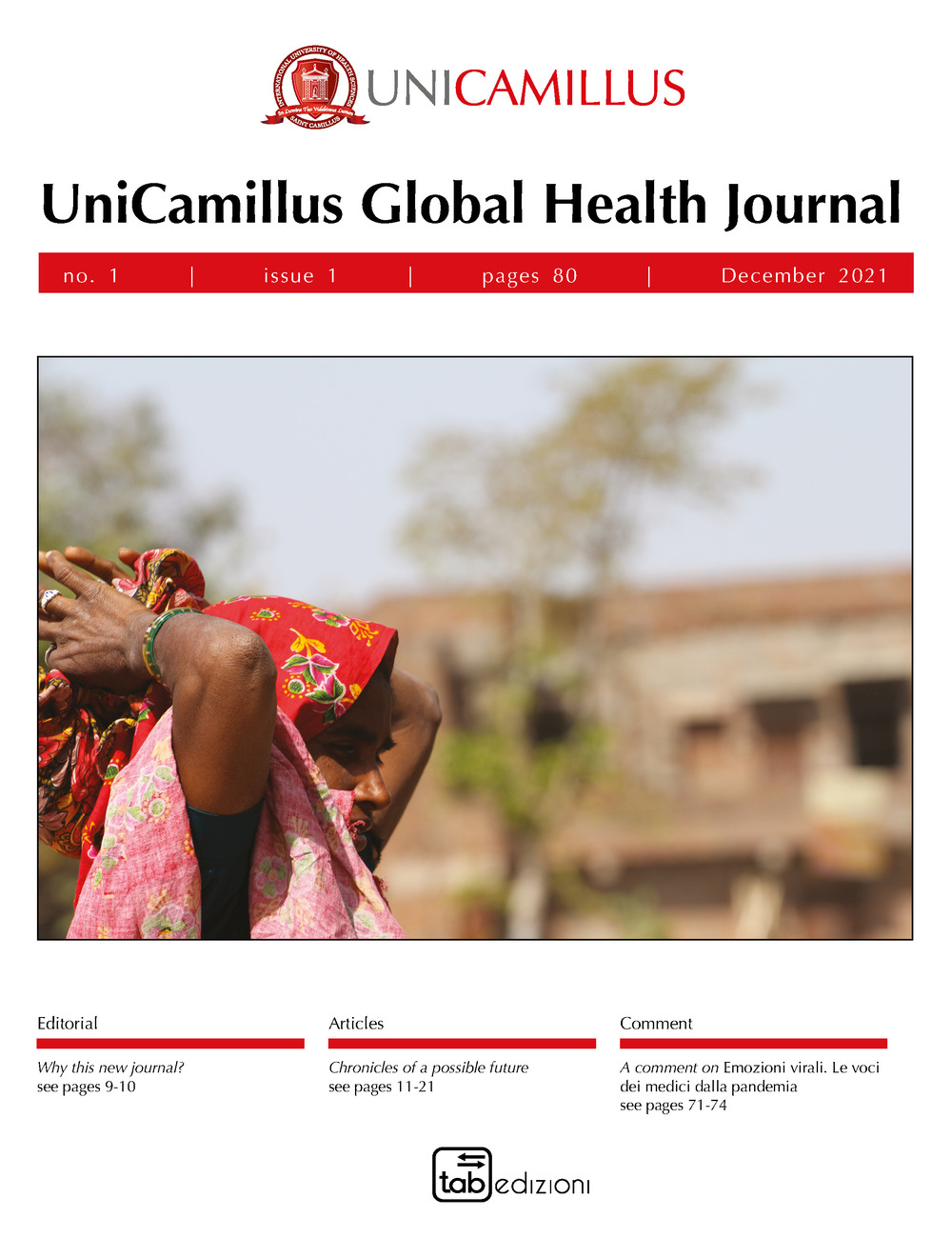 UGHJ. UniCamillus Global Health Journal (2021). Nuova ediz.. Vol. 1