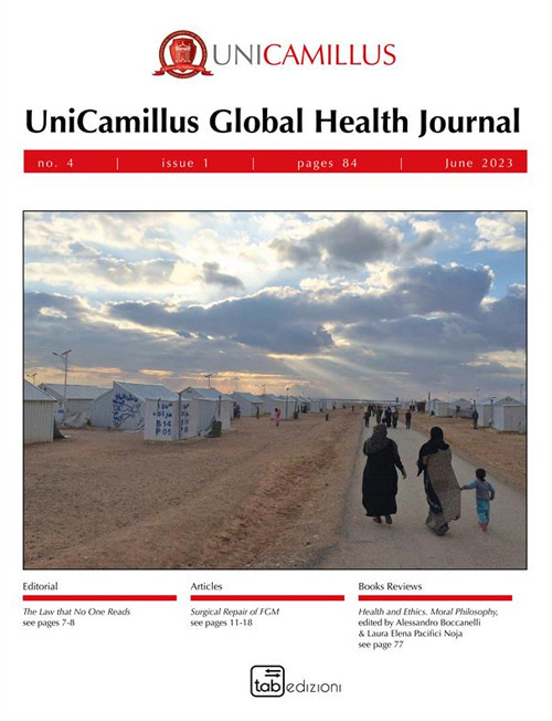 UGHJ. UniCamillus Global Health Journal (2023). Nuova ediz.. Vol. 4