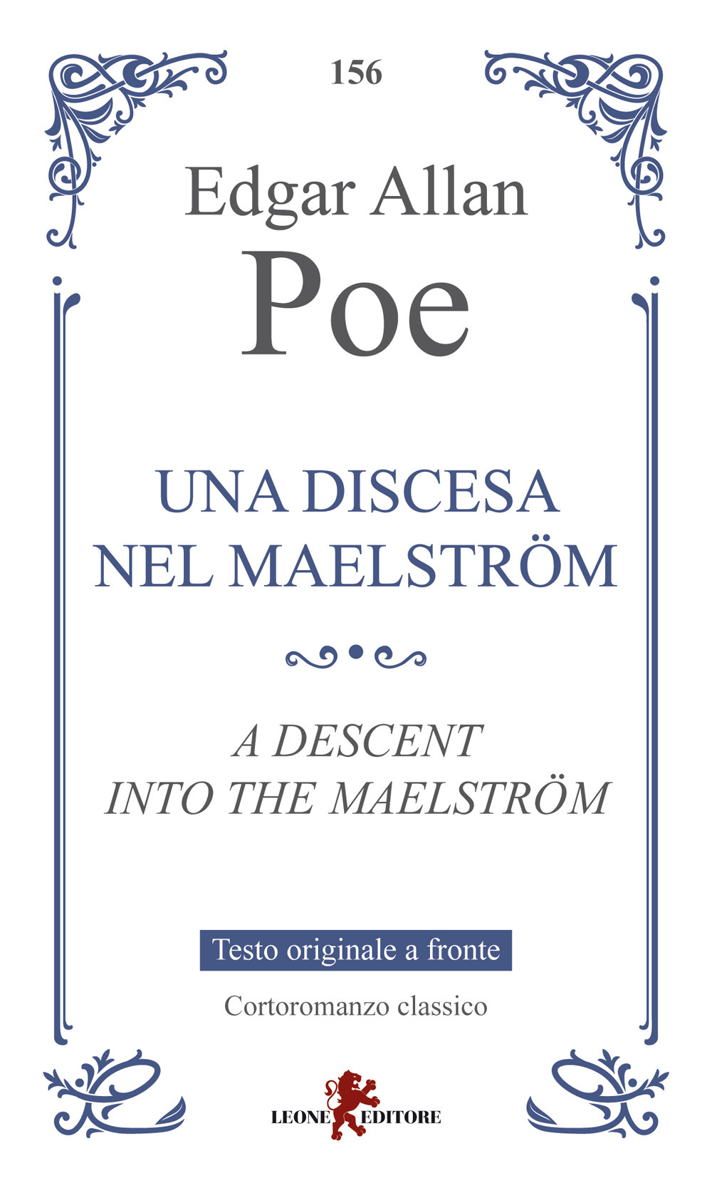 Una discesa nel Maelström. Testo originale a fronte