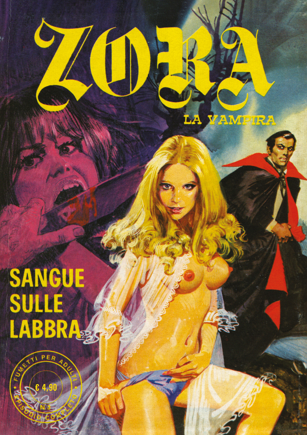 Zora la vampira. Vol. 3: Sangue sulle labbra