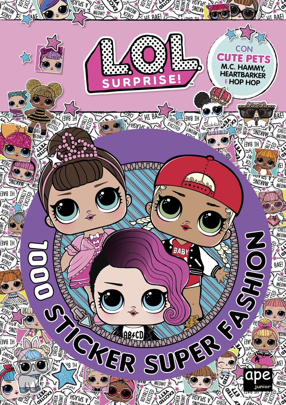 1000 sticker super fashion. L.O.L. Surprise! Ediz. a colori