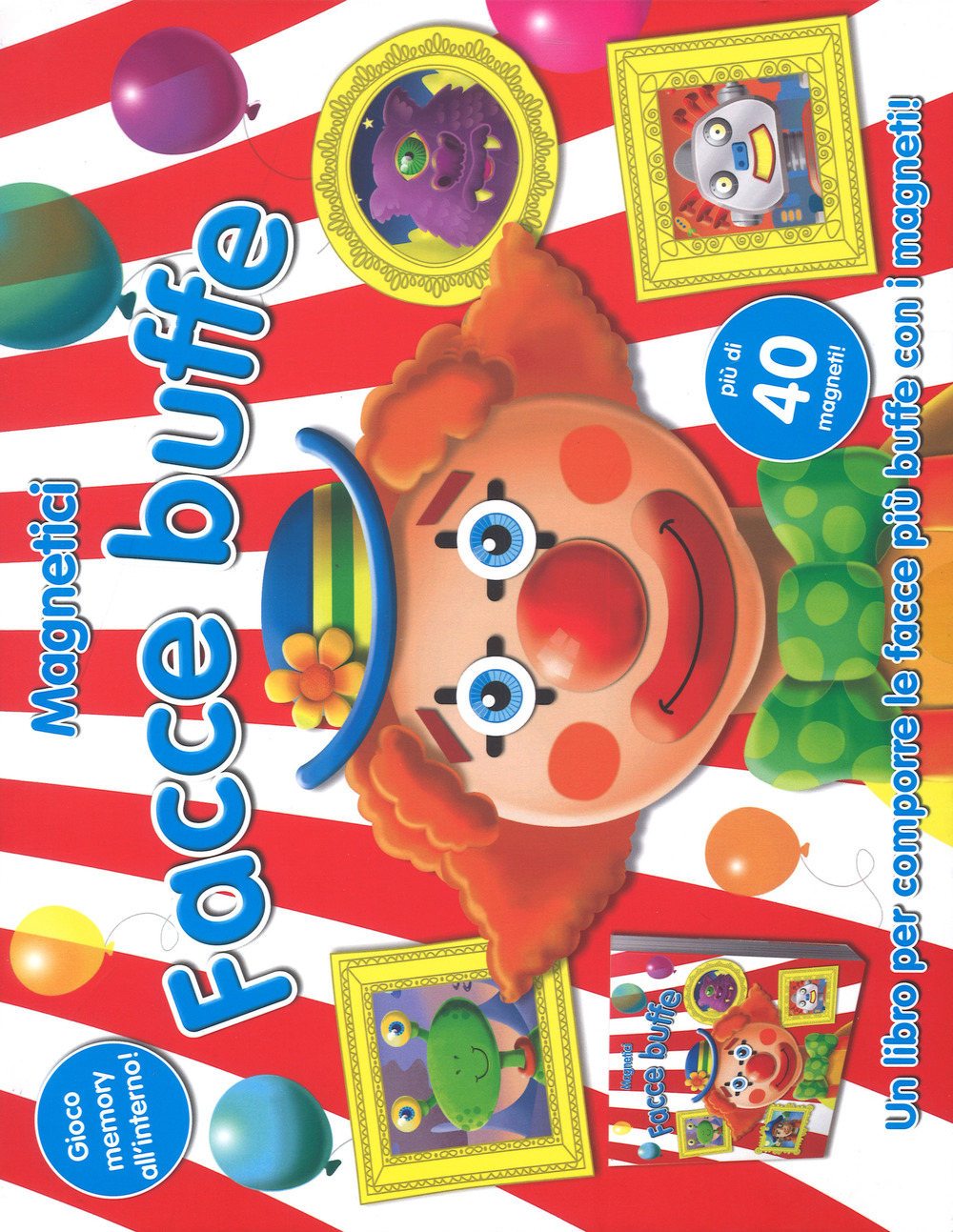 Facce buffe. Ediz. a colori. Con gadget