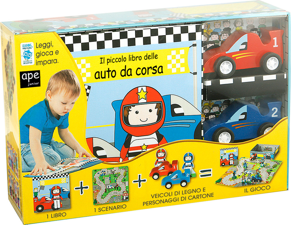 Il piccolo libro delle auto da corsa. Little village. Ediz. a colori. Con gadget. Con puzzle
