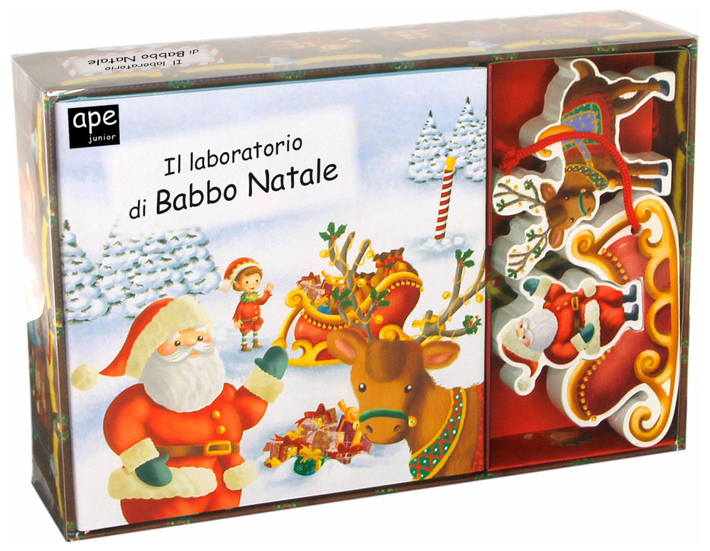 Il laboratorio di Babbo Natale. Little village. Ediz. a colori. Con gadget