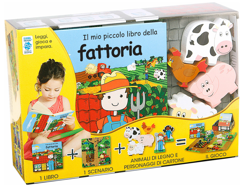 Il mio piccolo libro della fattoria. Little village. Ediz. a colori. Con gadget