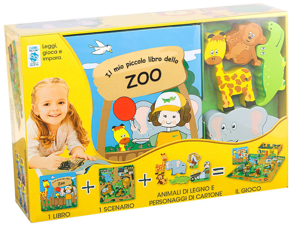 Il mio piccolo libro dello zoo. Little village. Ediz. a colori. Con gadget