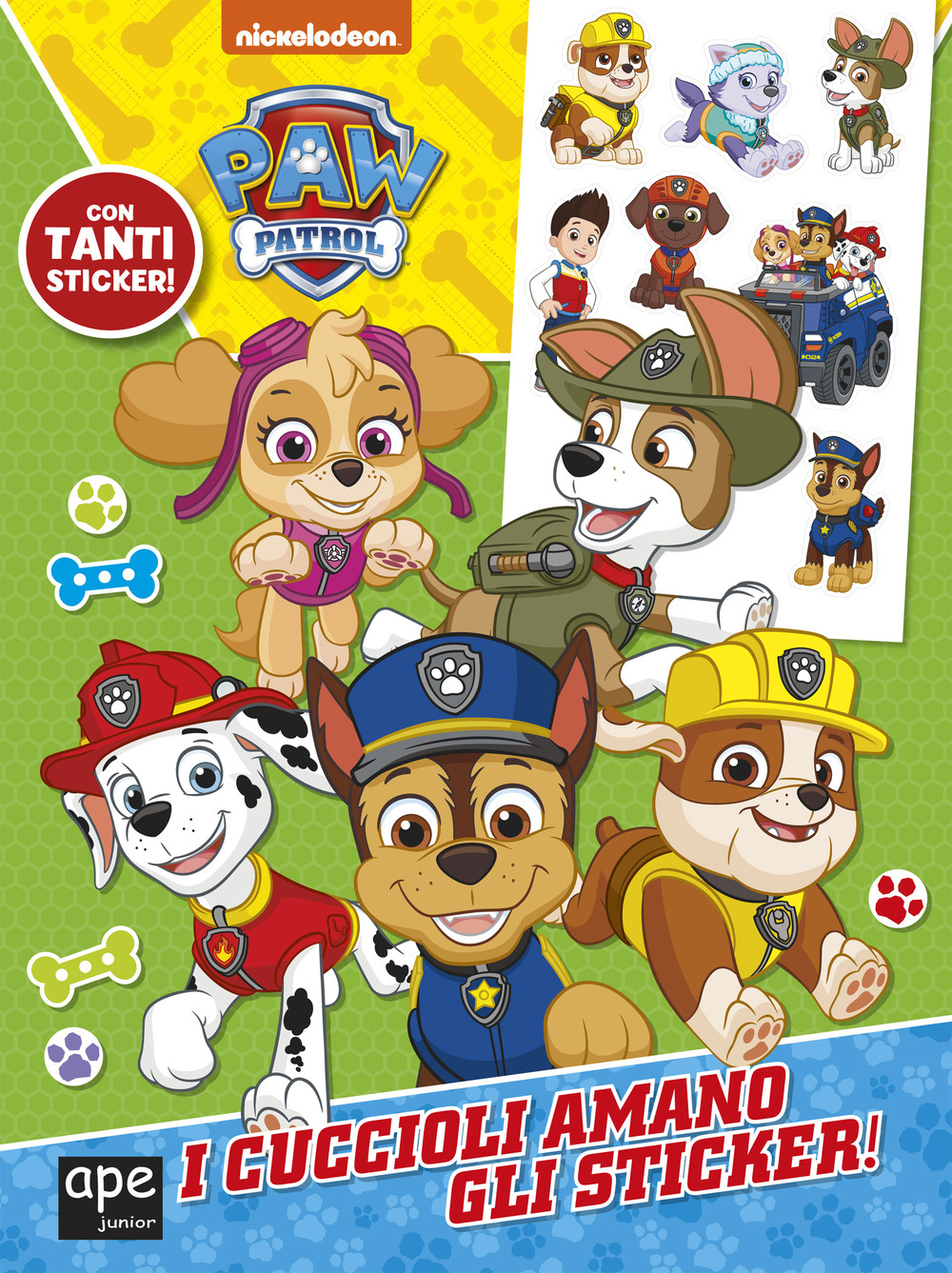 I cuccioli amano gli sticker! Paw Patrol. Ediz. a colori