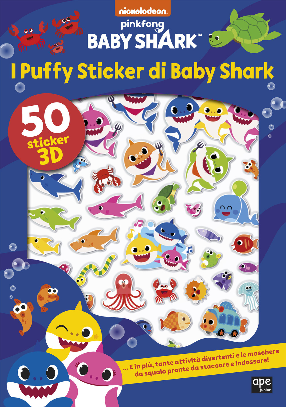 I puffy sticker di Baby Shark. Ediz. a colori
