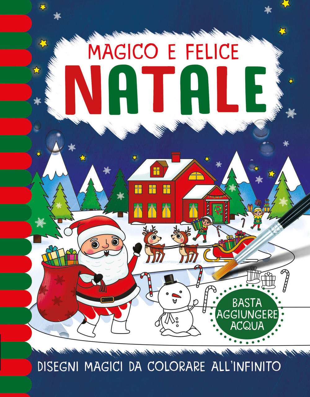 Magico e Felice Natale. Pennelli magici. Ediz. a colori. Con gadget