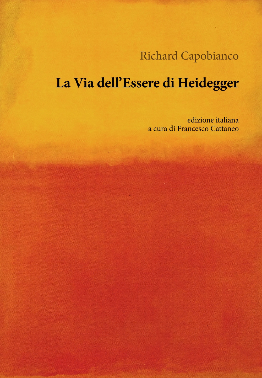 La via dell'essere di Heidegger