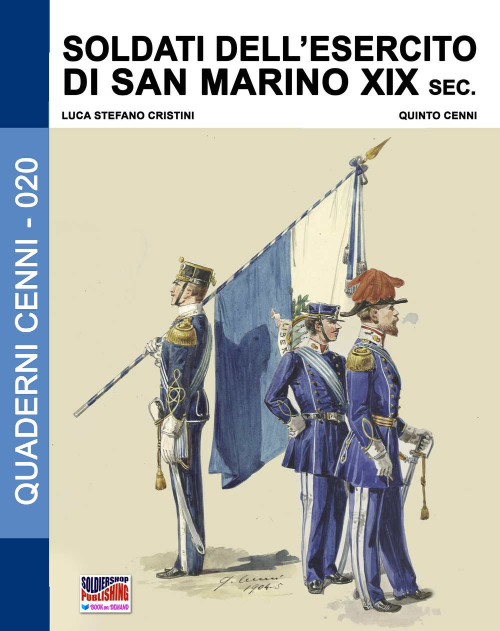 Soldati dell'esercito di San Marino. XIX sec.