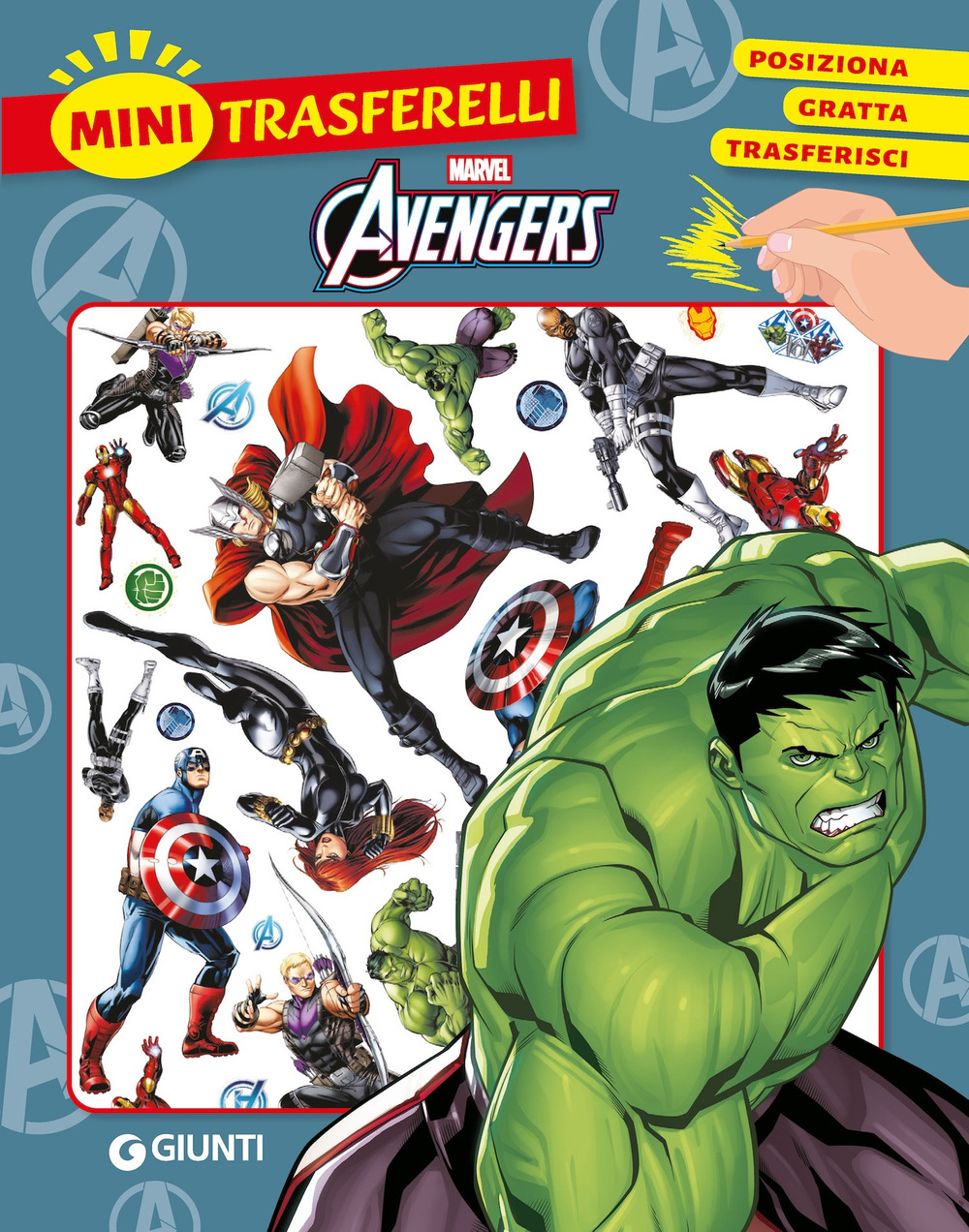 Avengers. Mini trasferelli. Ediz. a colori