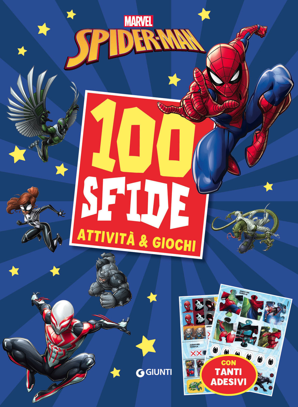 Spiderman. Marvel. 100 sfide. Attività e giochi. Sticker special