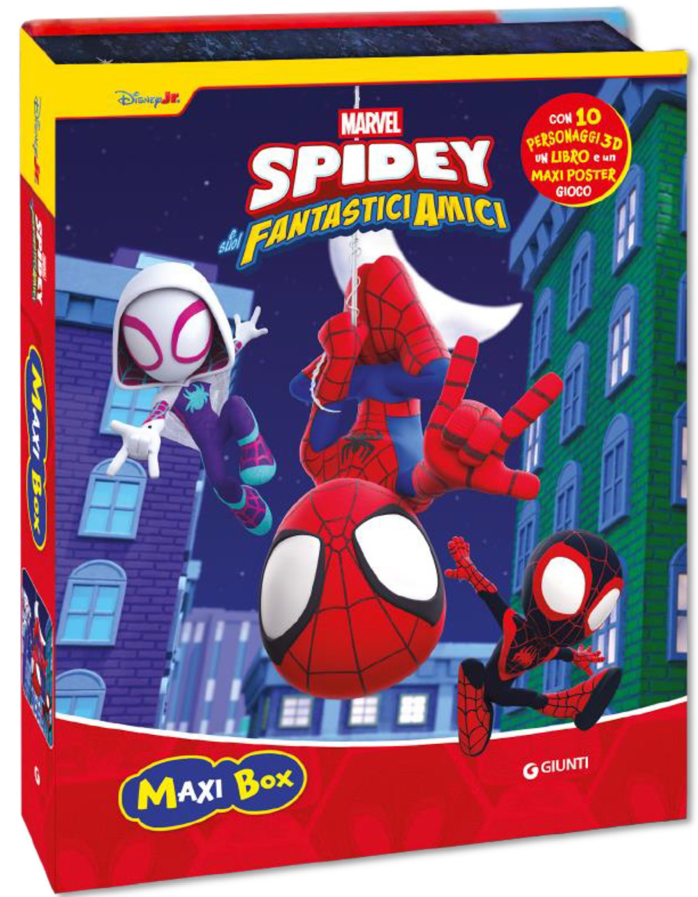 Spidey e i suoi fantastici amici. Maxi box. Ediz. a colori. Con 10 personaggi 3D. Con poster gioco