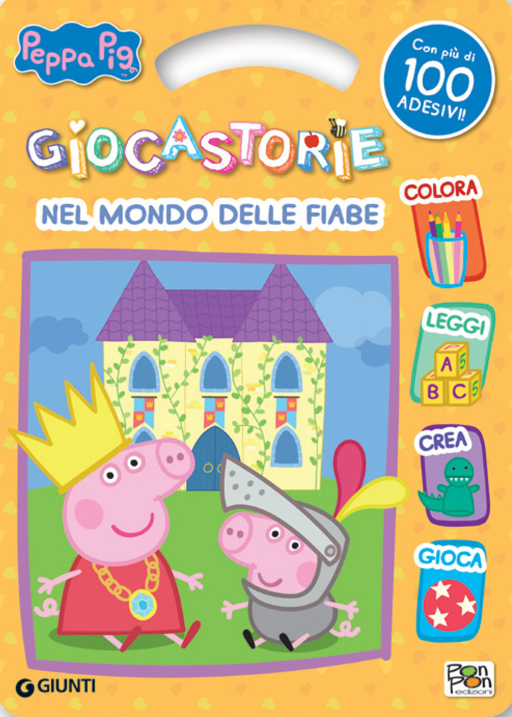 Nel mondo delle fiabe. Peppa pig. Activity book. Con adesivi. Ediz. a colori