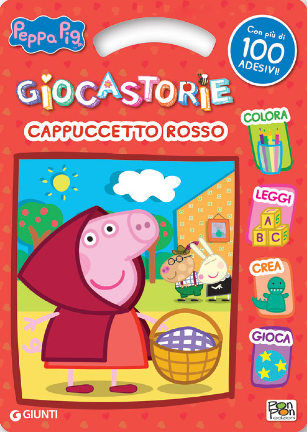 Cappuccetto rosso. Peppa pig. Activity book. Con adesivi. Ediz. a colori
