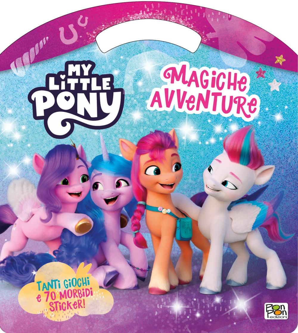 Magiche avventure. Puffy sticker. Con adesivi. Ediz. a colori