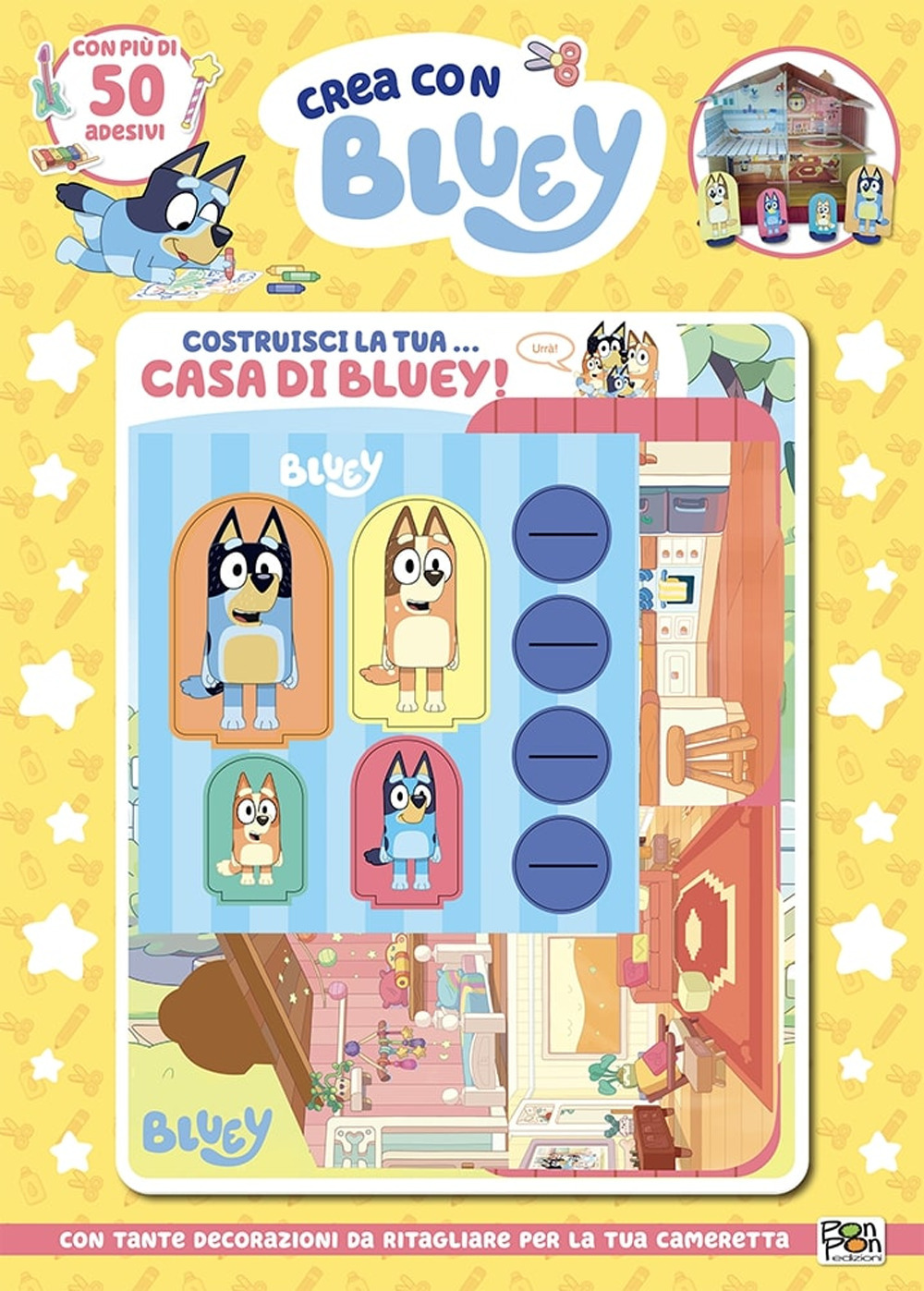 Costruisci la tua... casa di Bluey. Crea con Bluey. Ediz. a colori. Con casa da costruire