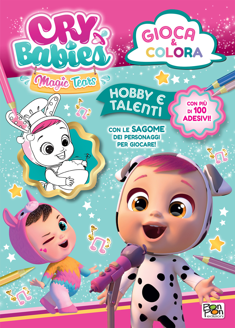 Hobby e talenti. Cry Babies. Gioca e colora. Con adesivi. Ediz. a colori