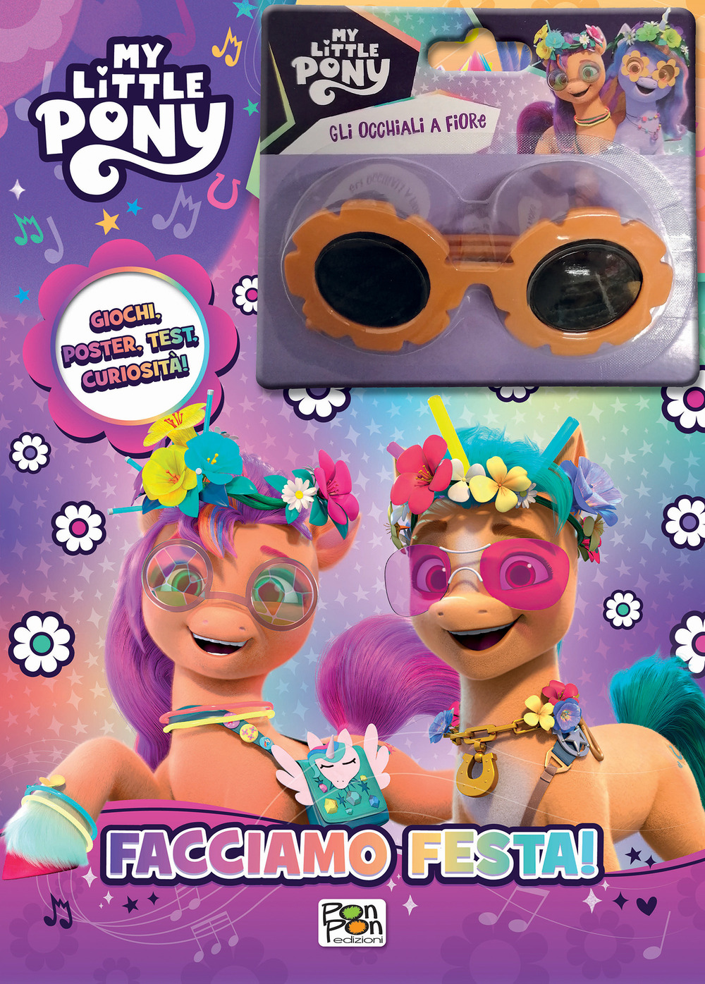 Facciamo festa! My little pony. Ediz. a colori. Con occhiali