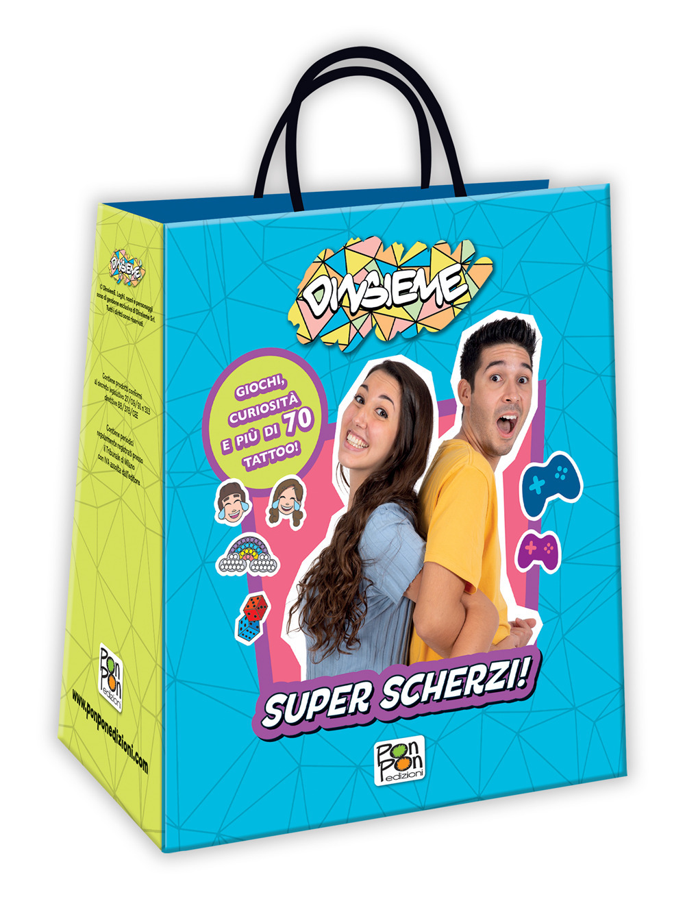 Super scherzi! DinsiemE. Bag. Ediz. a colori. Con tatuaggi temporanei