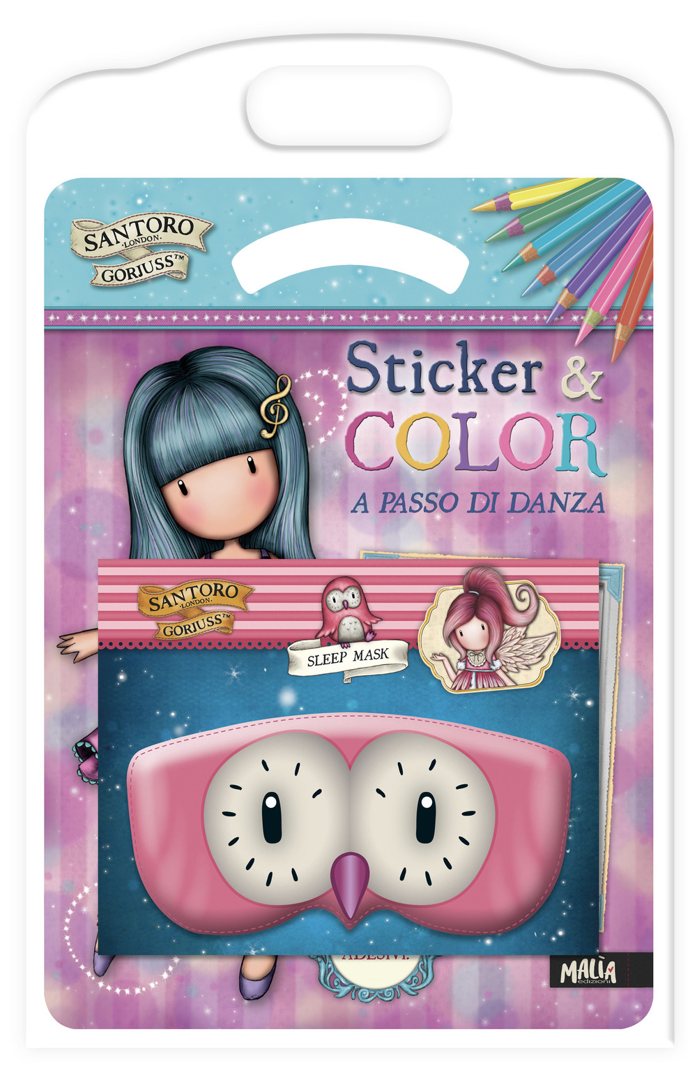 A passo di danza. Gorjuss. Ediz. a colori. Con sleep mask gufo