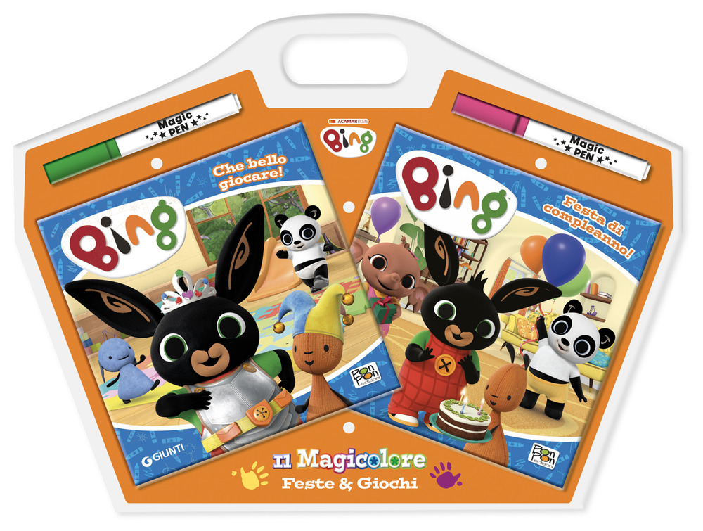 Feste e giochi. Bing. Magicolore. Ediz. a colori. Con 2 pennarelli svelacolori