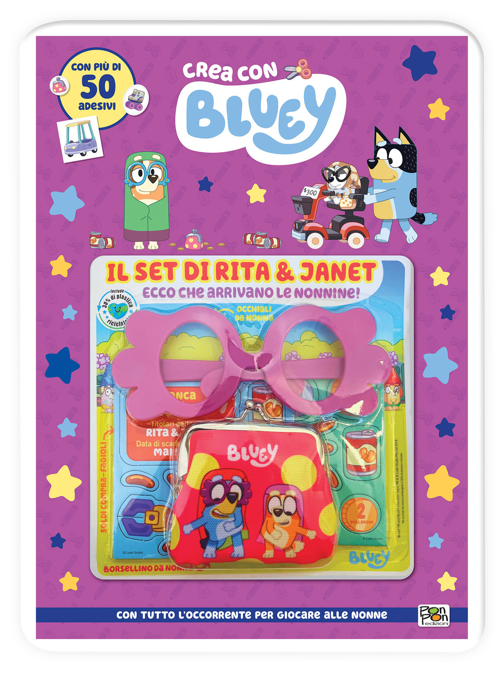 Il set di Rita e Janet. Crea con Bluey. Ediz. a colori. Con set di Rita e Janet