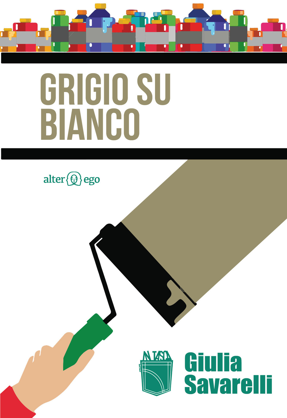 Grigio su bianco