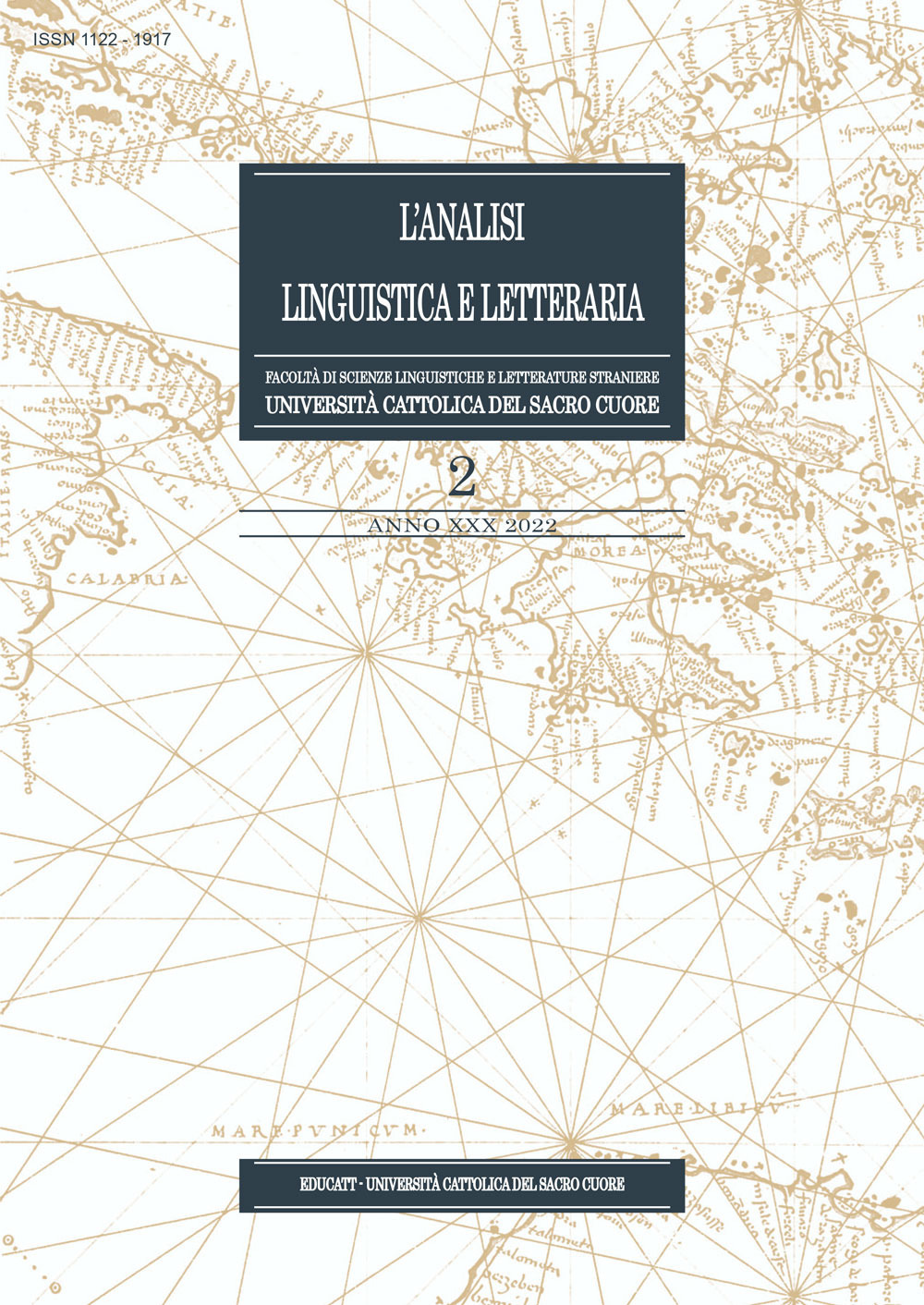 L'analisi linguistica e letteraria (2022). Vol. 2