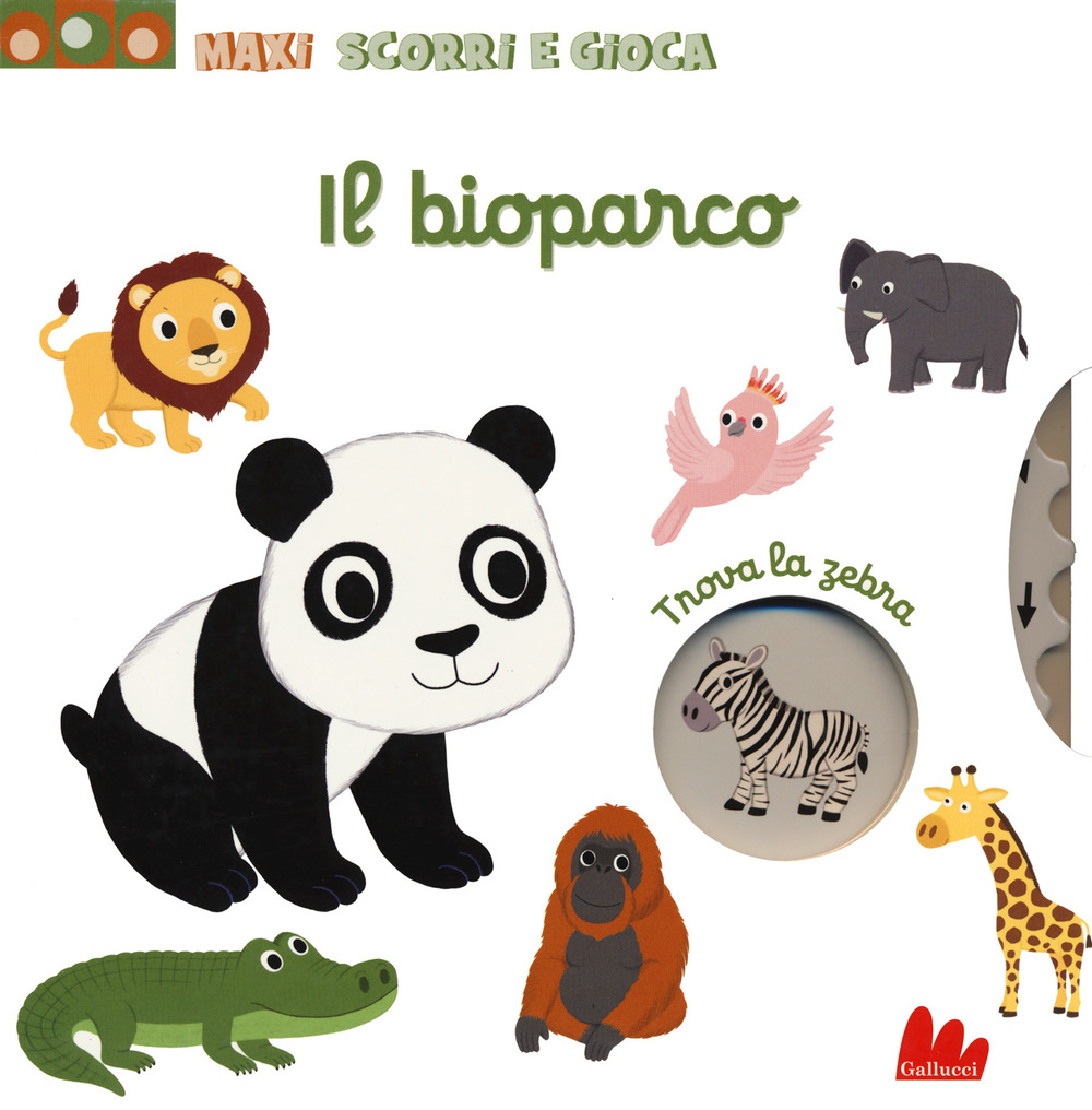 Il bioparco. Maxi scorri e gioca. Ediz. a colori