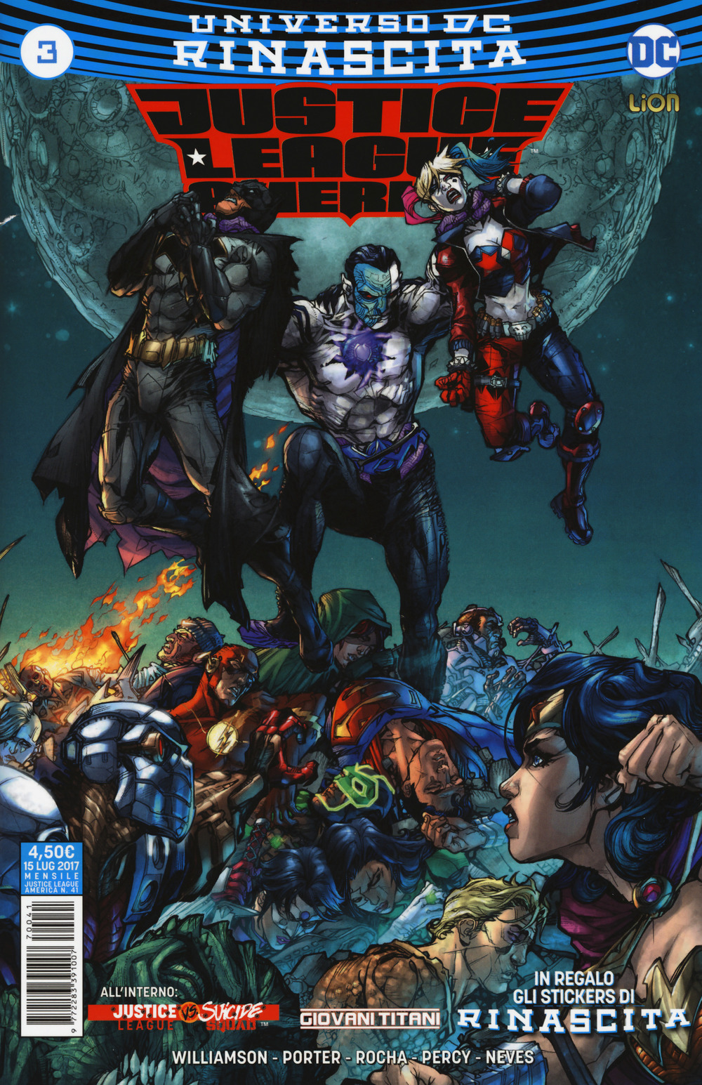 Justice League America. Con Adesivi. Vol. 3