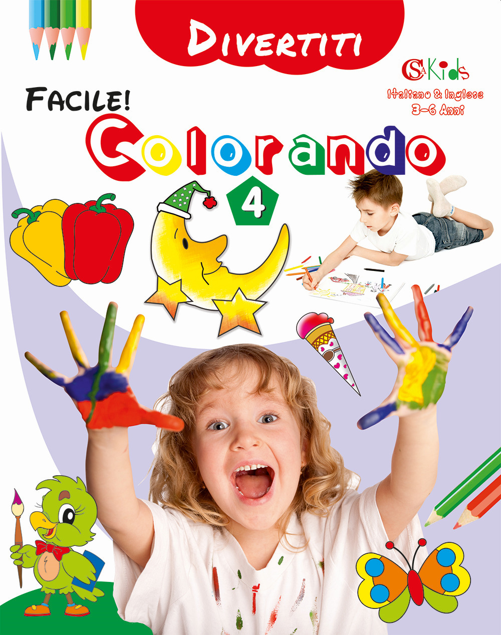 Divertiti colorando. Facile! Ediz. illustrata. Vol. 4