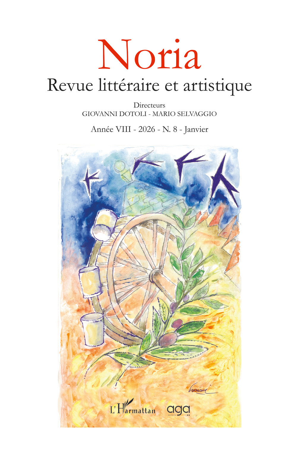 Noria. Revue littéraire et artistique (2025). Vol. 8