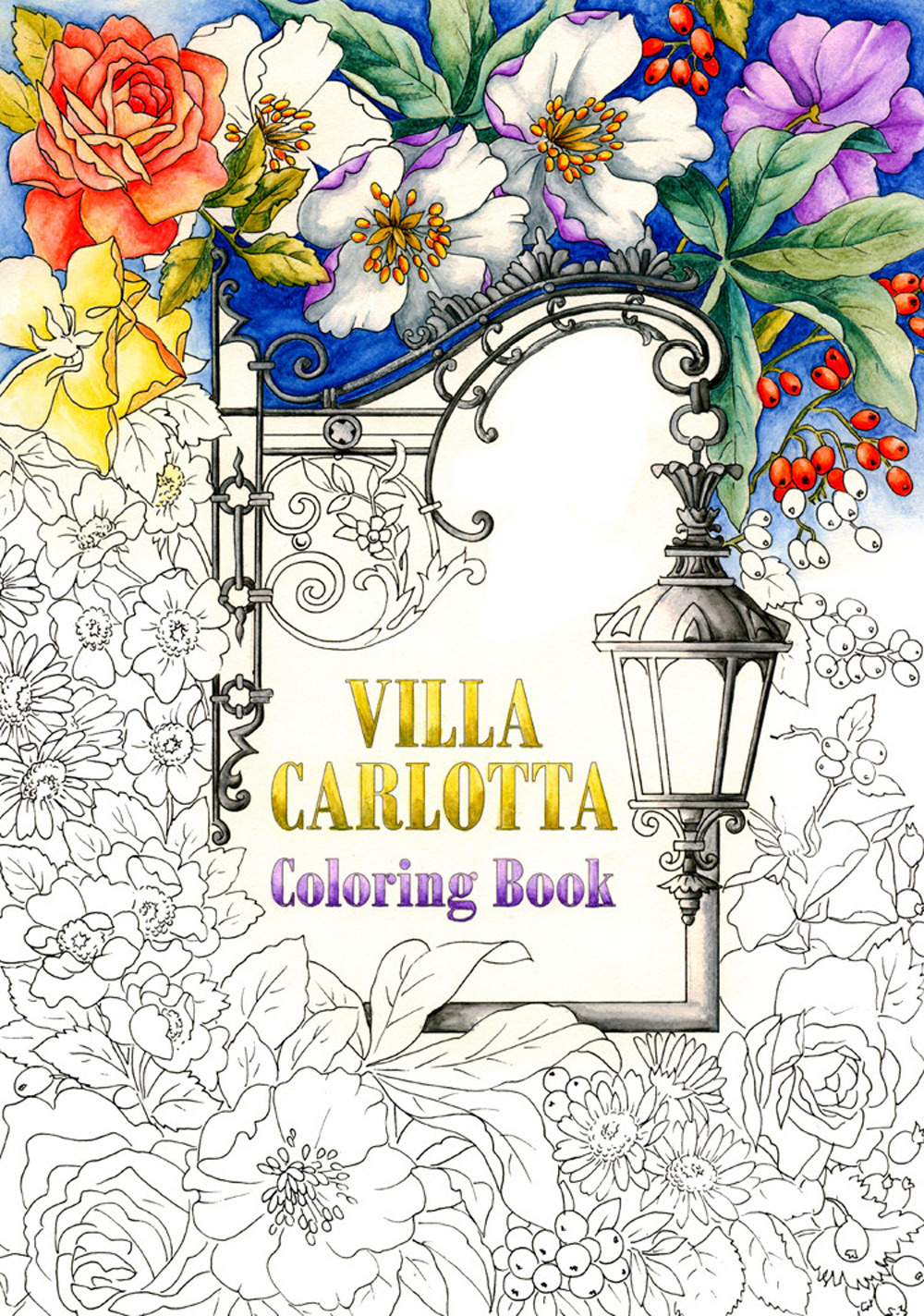 Villa Carlotta. Coloring book